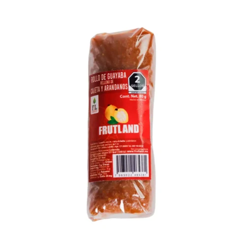 Rollo Relleno de Cajeta y Arándanos (Chico) | 80g